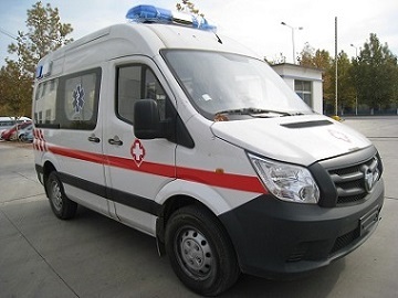 福田牌BJ5038XJH-V1型救护车